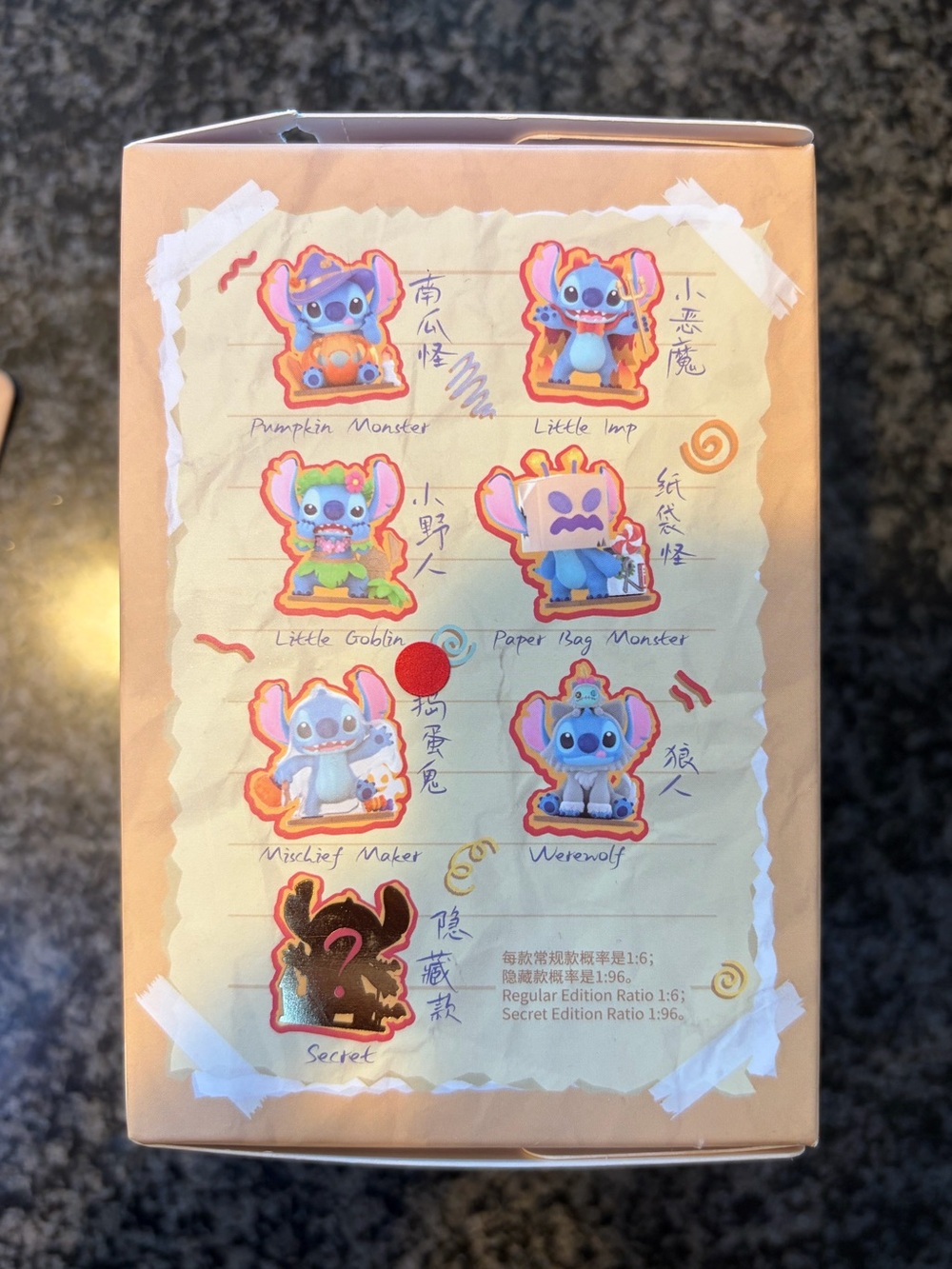 DISNEY Stitch collectible figure from ‘Weird Diary’ series- NEW - Picture 5 of 7